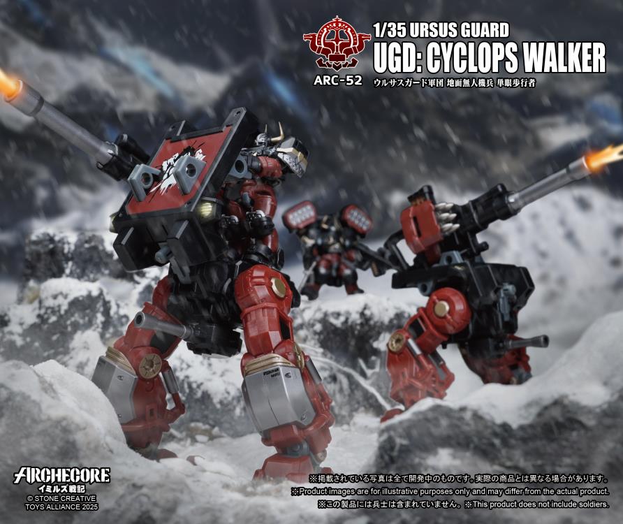 Toys Alliance Archecore ARC-52 Ursus Guard UGD: Cyclops Walker 1/35 Scale Collectible - View 10