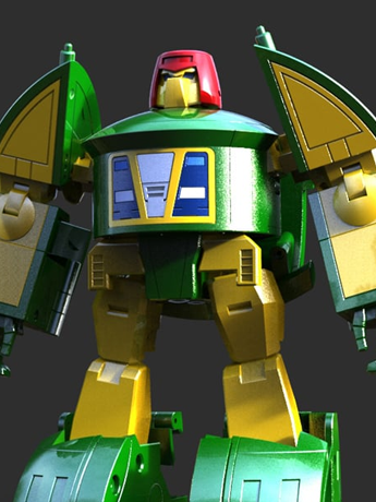 XTransbots Master Mini MM-9 Klaatu (Reissue) 4.5-Inch Die-Cast Collectible Figure