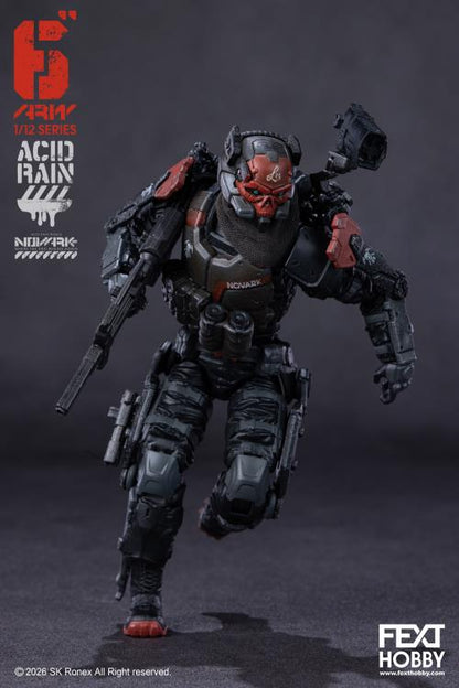 Fext Hobby Acid Rain World: Novark FXH-AR-005 Valerius 1/12 Scale Action Figure - View 5