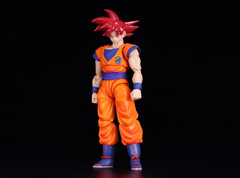 Bandai Tamashii Nations S.H.Figuarts Dragon Ball Super Super Saiyan God Goku (Saiyan God Instilled With the Light of Righteous Hearts) - View 11