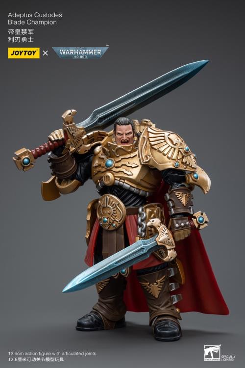 JoyToy Warhammer 40K Adeptus Custodes Blade Champion 1/18 Scale Plastic Action Figure - View 5