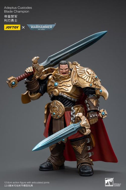 JoyToy Warhammer 40K Adeptus Custodes Blade Champion 1/18 Scale Plastic Action Figure - View 5