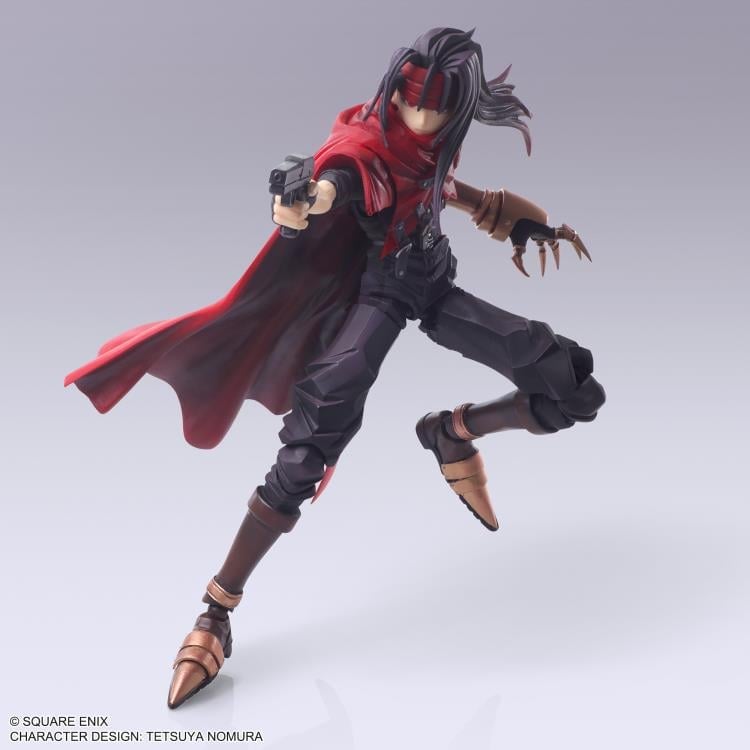Square Enix Final Fantasy VII Bring Arts Vincent Valentine Figure, 6-Inch - View 6
