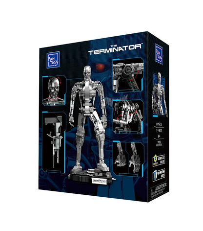 Pantasy The Terminator T-800 13.85-Inch Building Block Set - View 9