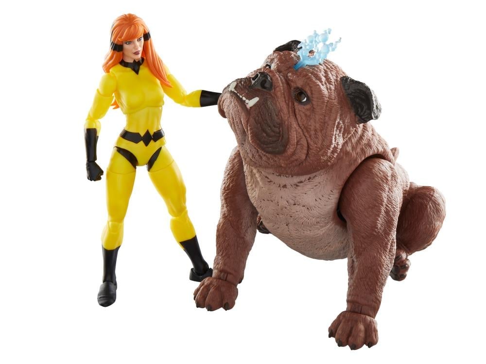 Hasbro Marvel Legends Inhumans Lockjaw and Marvel's Crystal Action Figure Two-Pack - View 3