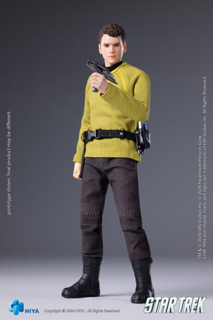 Hiya Toys Star Trek 2009 Exquisite Super Series Pavel Chekov 1/12 Scale PX Previews Exclusive Action Figure - View 14