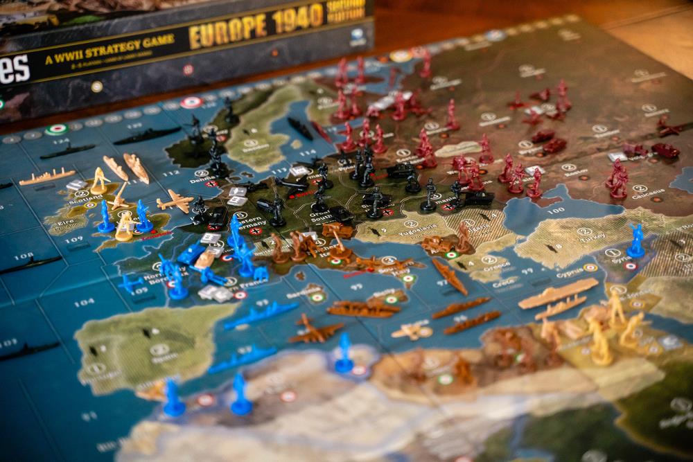 Renegade Game Studios Axis & Allies: 1940 Europe Second Edition Strategy Board Game - View 6