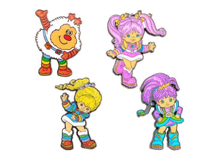 The Loyal Subjects Rainbow Brite SDCC 2024 Exclusive Glitter Enamel Pin Set - View 2