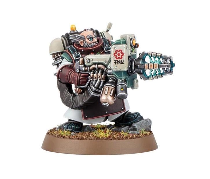 Games Workshop Warhammer 40,000 Leagues of Votann Arkanyst Evaluator Citadel Plastic Miniature - View 3