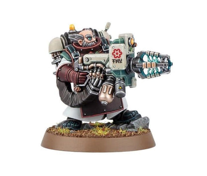 Games Workshop Warhammer 40,000 Leagues of Votann Arkanyst Evaluator Citadel Plastic Miniature - View 3