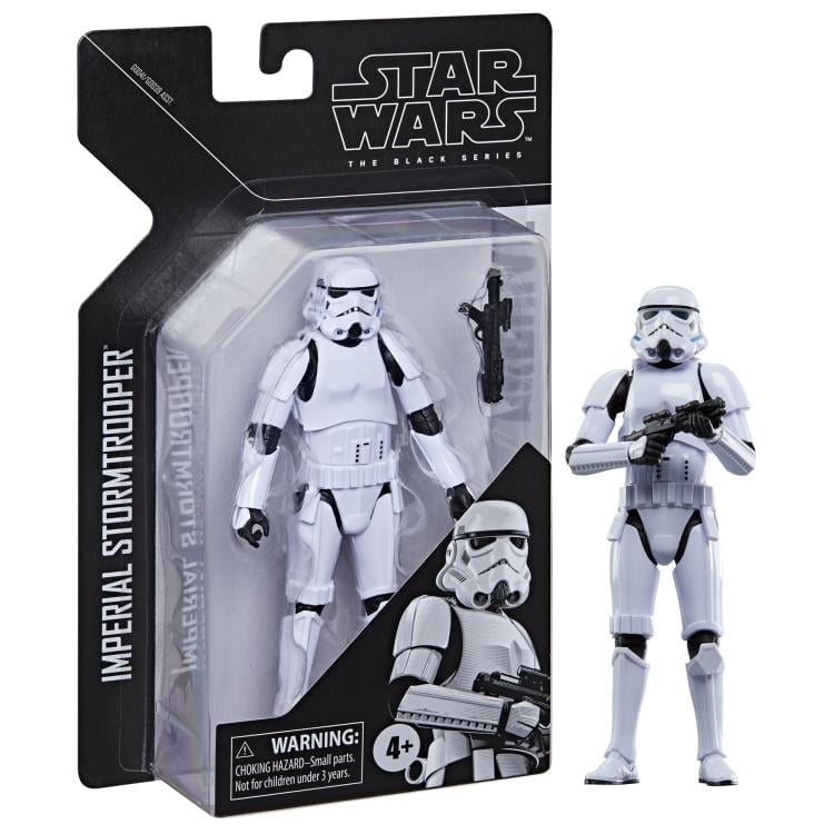 Hasbro Star Wars: The Black Series Archive Collection Imperial Stormtrooper Plastic Action Figure - View 6
