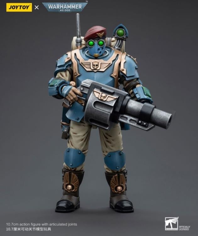 JoyToy Warhammer 40K Astra Militarum Tempestus Scions Command Squad 55th Kappic Eagles Grenadier 1/18 Scale Figure - View 3