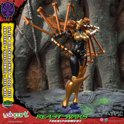Yolopark Transformers: Beast Wars AMK Series Blackarachnia 6.5-Inch Model Kit - View 17