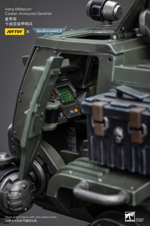 JoyToy Warhammer 40K Astra Militarum Cadian Armoured Sentinel 1/18 Scale Plastic Action Figure - View 13
