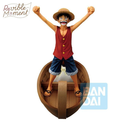 Bandai One Piece Revible Moment Ichibansho Monkey D. Luffy I'm Going to Be King of the Pirates! Memories of Adventure Figure - View 4