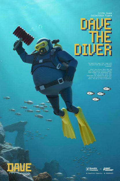 Beautiful Chemistry Dave the Diver 1/12 Scale 6-Inch Action Figure - View 16