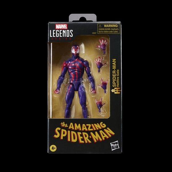 Hasbro Marvel Legends The Amazing Spider-Man Spider-Man Hellfire Gala 6-Inch Action Figure - View 11
