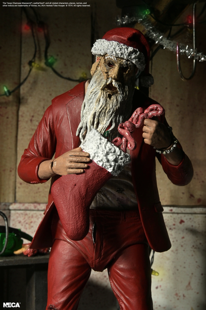 NECA The Texas Chainsaw Massacre Ultimate Santa Leatherface Action Figure - View 10