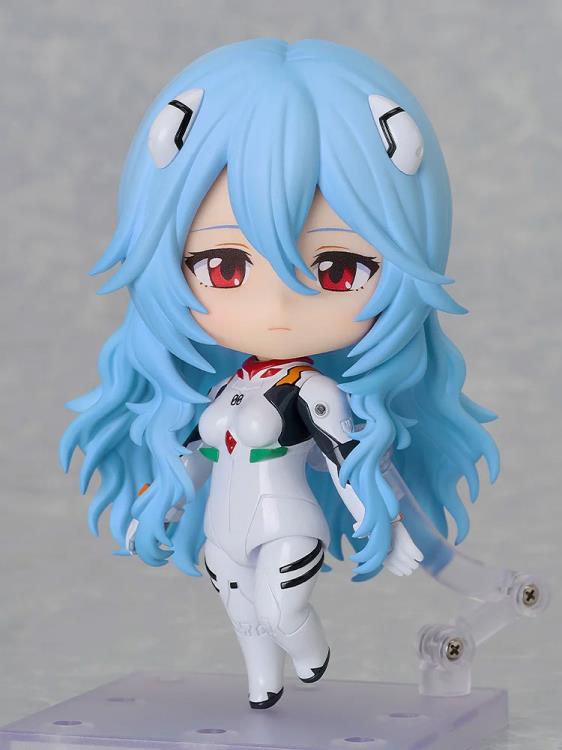 Good Smile Nendoroid No.3018 Rebuild of Evangelion Rei Ayanami (Long Hair Ver.) Figure, 3.9-Inch - View 3