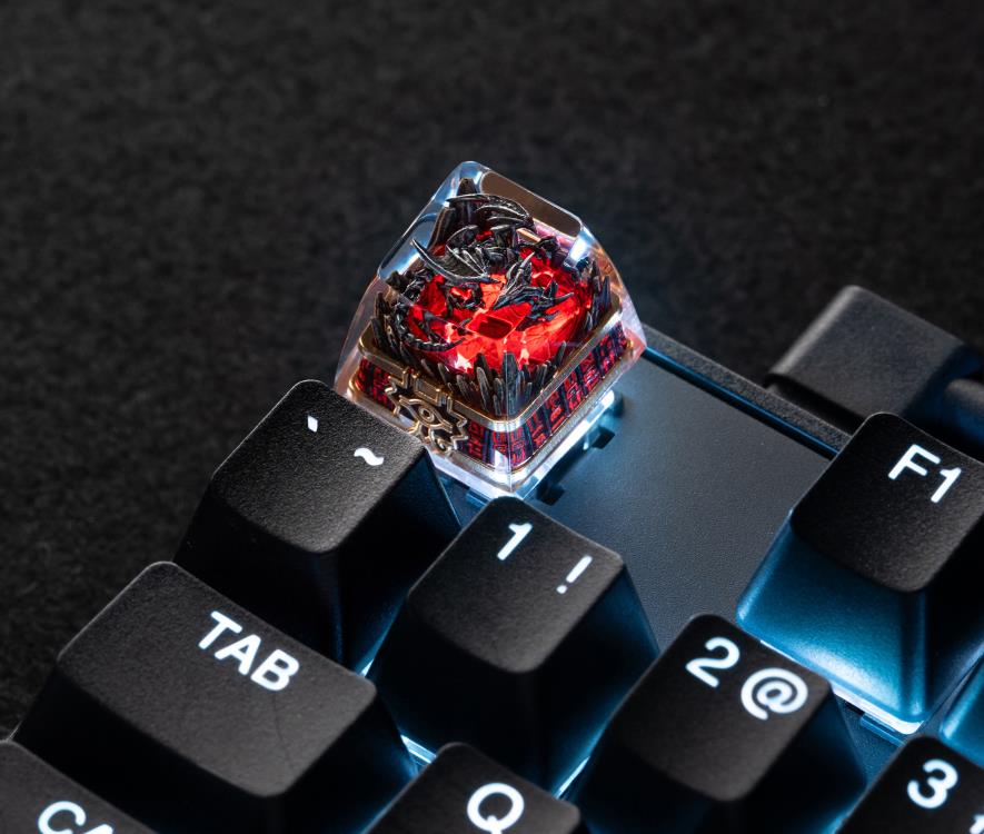 Forge Panda Yu-Gi-Oh! Red-Eyes Black Dragon Artisan Resin Keycap - View 13