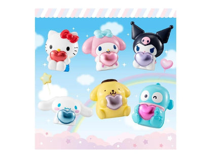 Bandai Shokugan Sanrio Pukkuri Balloon Mascot Box of 10 Random Vinyl Figures - View 2