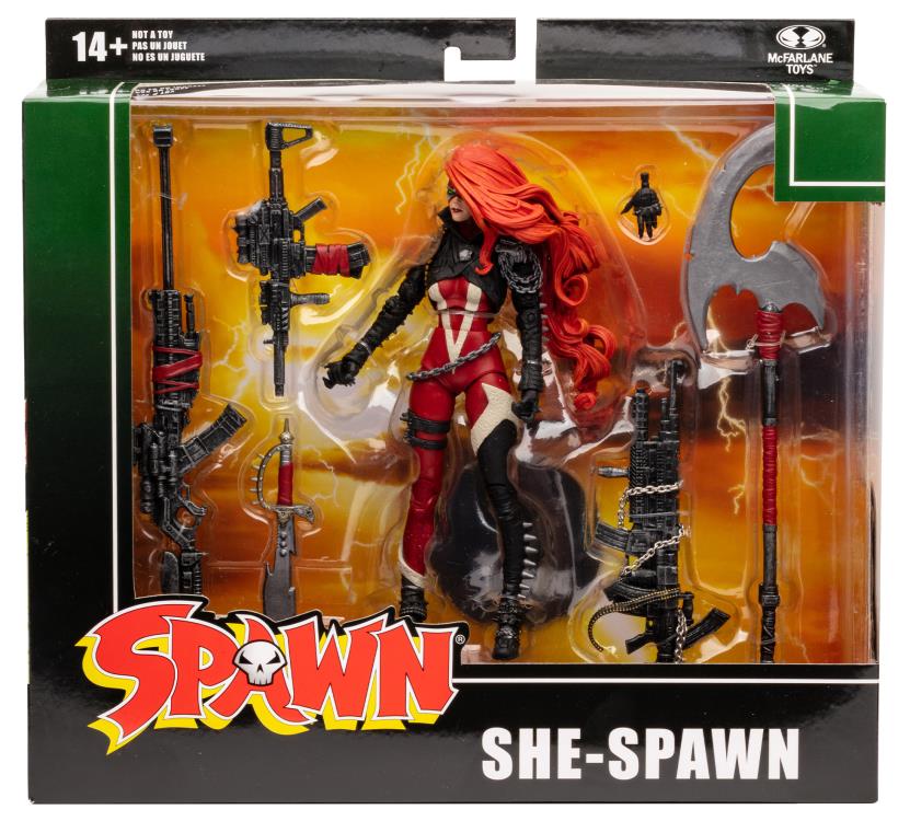 McFarlane Toys Spawn's Universe She-Spawn Deluxe PVC Action Figure from Spawn - View 10