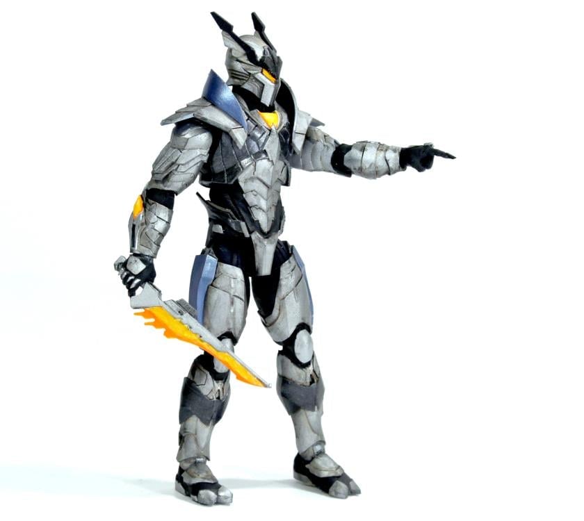 Creative Beast Studio Cyberzoic Argenteus 1/18 Scale 4-Inch Action Figure - View 5
