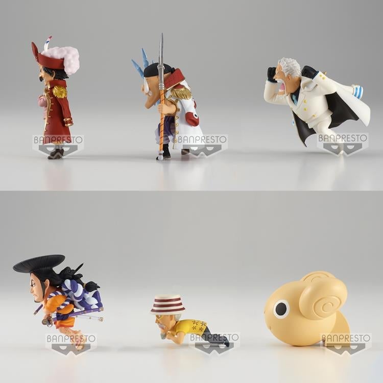 Bandai Banpresto One Piece World Collectable Figure The Great Pirates 100 Landscapes Vol.10 Set of 6 Figures - View 3