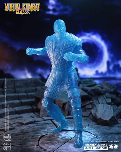McFarlane Toys Mortal Kombat Klassic Sub-Zero (Ice Clone) 7-Inch Action Figure - View 3