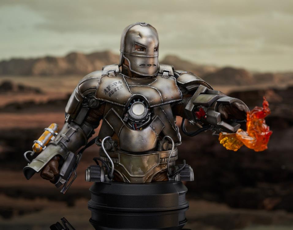 Diamond Select Toys Marvel The Infinity Saga Iron Man Mk. 1 1/6 Scale Limited Edition Mini Bust - View 4