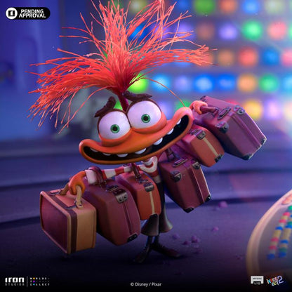 Iron Studios Pixar Inside Out 2 Anxiety 1/10 Art Scale Limited Edition Statue - View 3