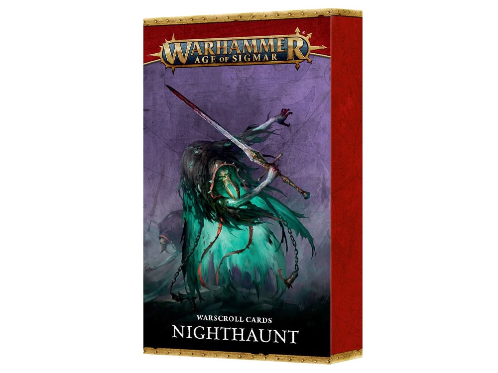 Games Workshop Warhammer Age of Sigmar Nighthaunt Warscroll Cards - View 2