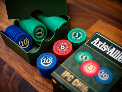Renegade Game Studios Axis & Allies: IPC Chips Game Accessory Set - View 2