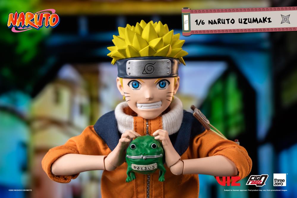 threezero Naruto FigZero Naruto Uzumaki 1/6 Scale Collectible Figure - View 16