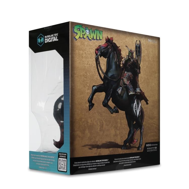 McFarlane Toys Spawn: The Dark Ages Spawn the Bloodaxe with Horse Action Figure Two-Pack - View 18