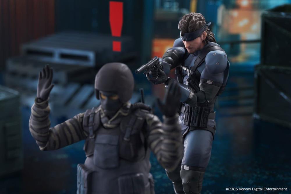 Max Factory Metal Gear Solid 2: Sons of Liberty figma No.645 Solid Snake (MGS2 Ver. Updated Edition) 6-Inch Action Figure - View 6