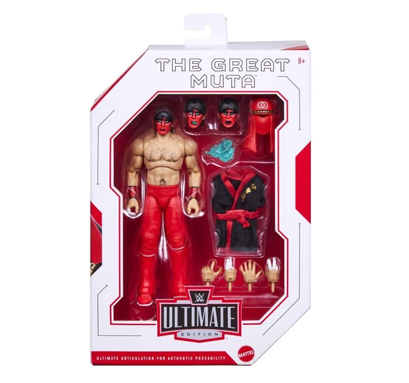 Mattel WWE Ultimate Edition Greatest Hits The Great Muta Action Figure - View 8