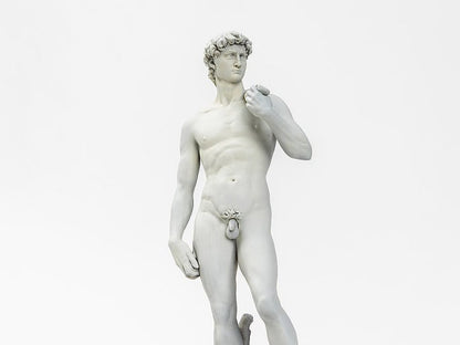 Syuto Seiko Michelangelo's David 1/35 Scale 6-Inch Plastic Model Kit - View 2