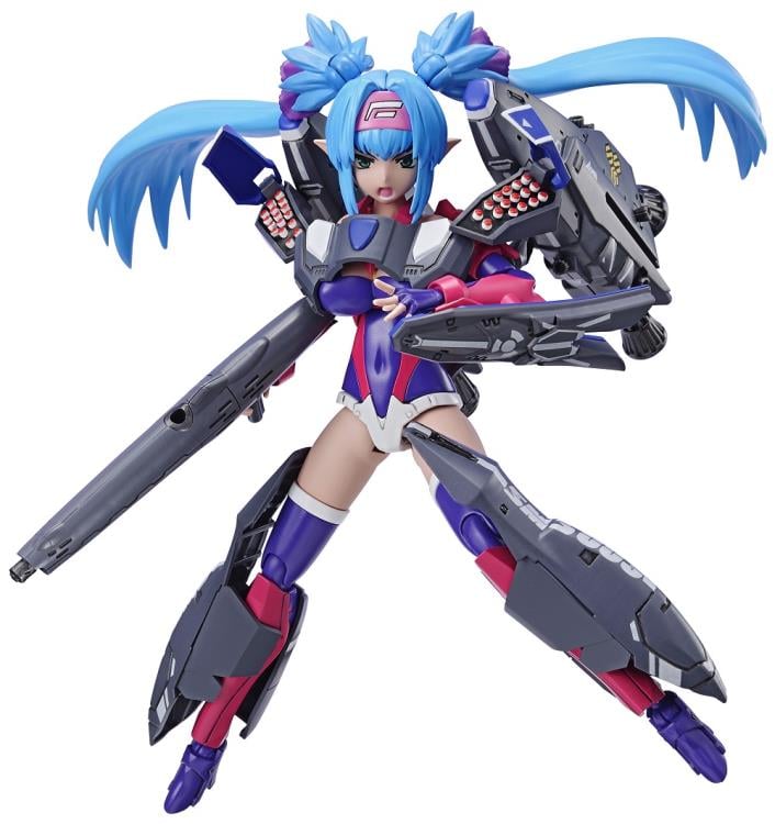 Aoshima Macross V.F.G. VF-25G Super Messiah Klan Klang Model Kit (6-Inch) - View 6
