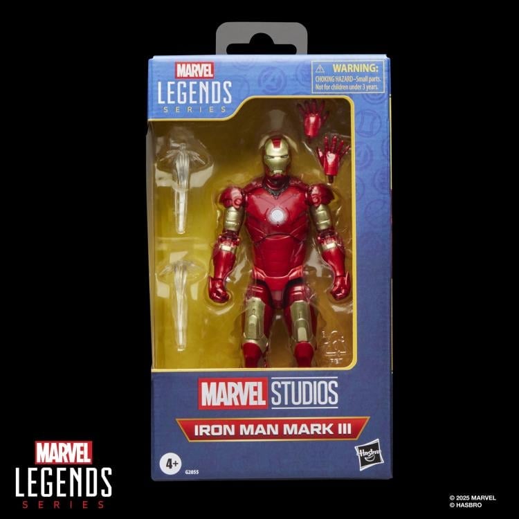 Hasbro Iron Man Marvel Legends Iron Man Mark III Action Figure - View 9