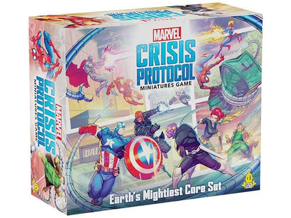 Atomic Mass Games Marvel: Crisis Protocol Earth's Mightiest Miniatures Game Core Set - View 2
