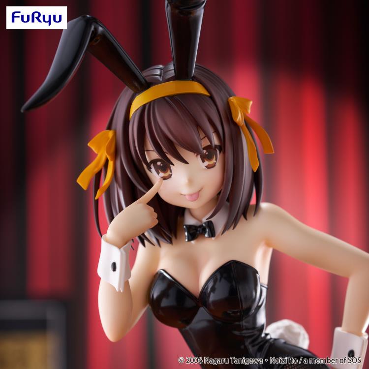 FuRyu The Melancholy of Haruhi Suzumiya BiCute Bunnies Haruhi Suzumiya 10-Inch Figure - View 6
