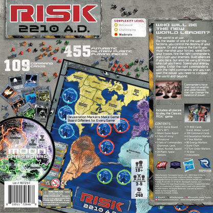 Renegade Game Studios Risk 2210 A.D. Strategy Board Game - View 4