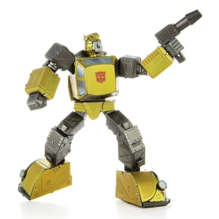 Fascinations Transformers Metal Earth Bumblebee (Color Ver.) 3.7-Inch Steel Model Kit - View 7