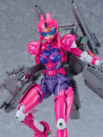Max Factory Sonic Soldier Borgman PLAMAX Anice Farm Artistic Arrange and Sonic Weapon Set Model Kit