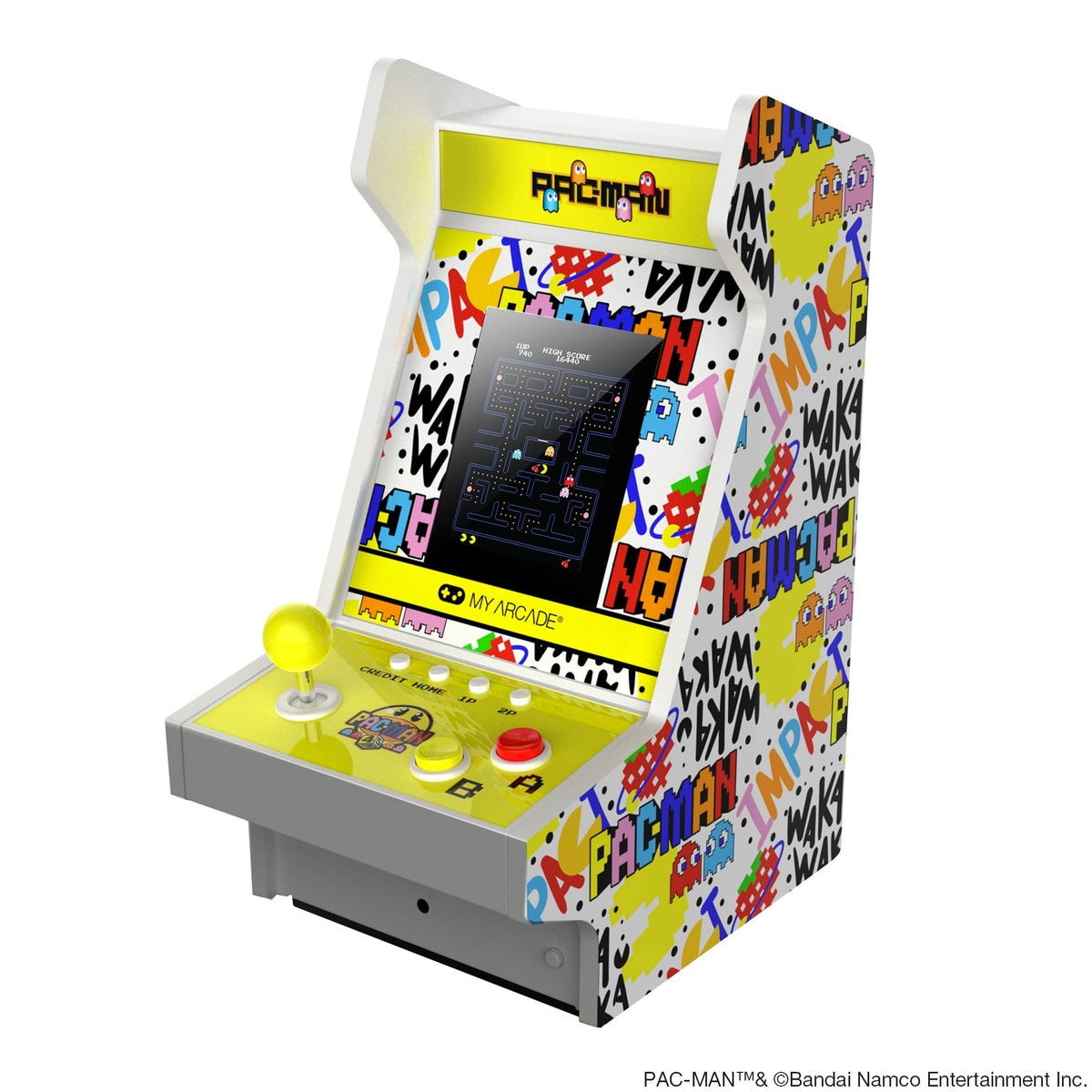 My Arcade Pac-Man Retro Collectable Mighty Player 5-Games-in-1 - View 3