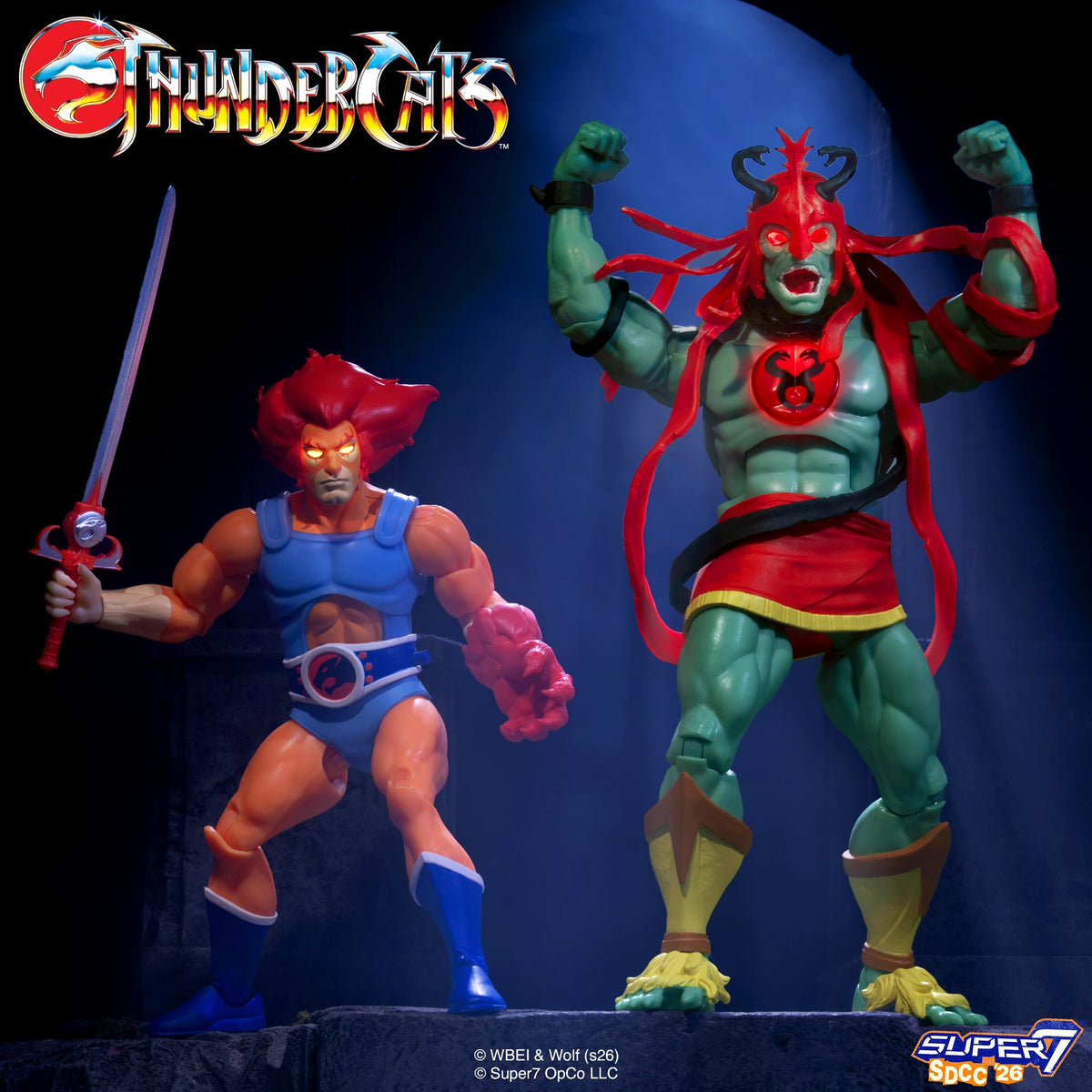 Super7 ThunderCats Ultimates! Mumm-Ra (LED Lightup) SDCC 2026 Exclusive Action Figure - View 9