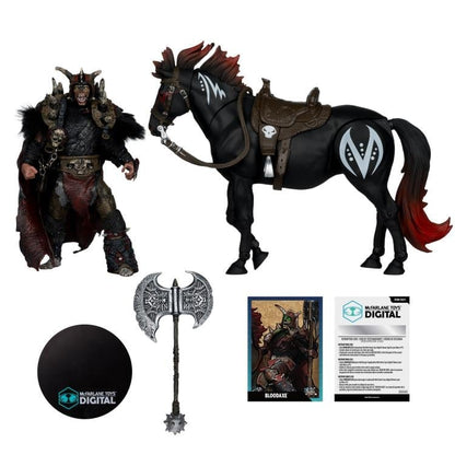 McFarlane Toys Spawn: The Dark Ages Spawn the Bloodaxe with Horse Action Figure Two-Pack - View 14