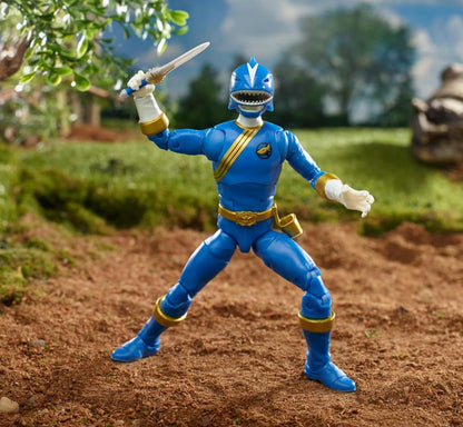 Hasbro Power Rangers Wild Force Lightning Collection Blue Ranger Plastic Figure - View 8