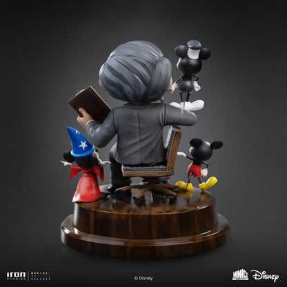 Iron Studios Disney MiniCo Walt Disney Figure with Mickey Mouse - View 6